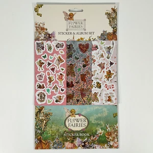 Flower Fairies Sticker & Album Set Cicely Mary Barker New - Picture 1 of 5