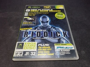 Rivista Ufficiale Xbox Giugno 2004 Disco 32 Cronache Riddick Microsoft LN PERFETTO - Foto 1 di 3