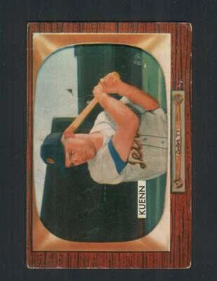 1955 Bowman #132 Harvey Kuenn VGEX Tigers ERR 95413  - Изображение 1 из 2