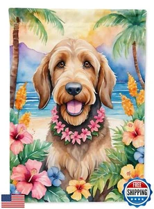 Caroline's Treasures DAC6485GF Otterhound Luau Garden Flag Mailbox Flag Decor - Picture 1 of 5