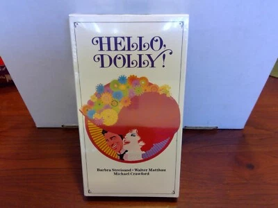 Barbra Streisand Walter Matthau Hello Dolly! VHS - Sealed - Watermarked - Image 1 of 4