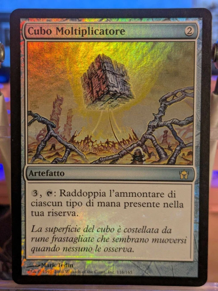 MTG FOIL ITALIAN Doubling Cube - Fifth Dawn - Magic the Gathering Card #116 - Image 1 of 2