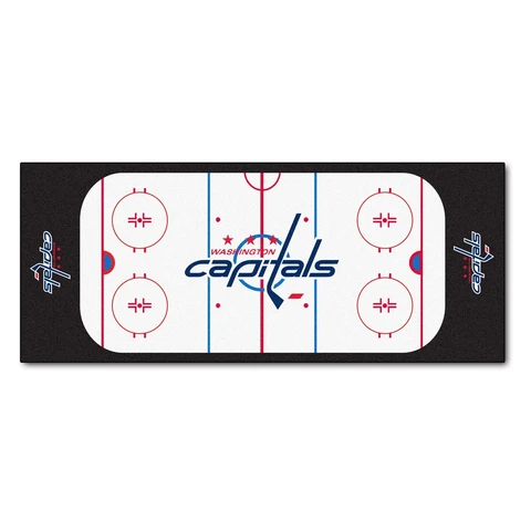 Washington Capitals NHL 30" x 72" Hockey Rink Runner - W213746189 Cover
