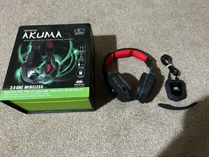 NEMESIS AKUMA WIRELESS STEREO GAMING HEADSET 2.4GHZ BOXED - Photo 1/3