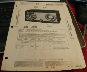 RECEPTOR TRUETONE AM CON RELOJ ELÉCTRICO - 3 MODELOS (SAMS PHOTOFACT 257-18) - Imagen 1 de 1