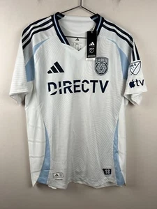 Neu mit Etikett Adidas San Diego FC 25/26 Away Authentic Trikot MLS Größe L 150 $ - Bild 1 von 9