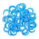  100 Pcs Water Purifier Buckle Plastic Ro Filter 1/4 Locking Clamps Fittings