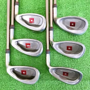 Ladies Onoff Iron Set 7-9 Pw Aw Sw 6pc RH SMOOTH KICK LP-406I Graphite Women - Picture 1 of 11