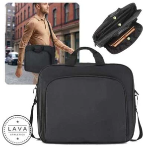 Custodia borsa nera per laptop con tracolla per 15"17"HP/Lenovo/Asus/Macbook DELL - Foto 1 di 14