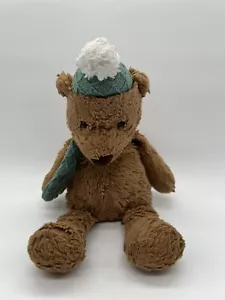 MANHATTAN TOY CO BRAUNER TEDDYBÄR GRÜN MÜTZE SCHAL STOFFTIER PLÜSCHTIER 2019 - Bild 1 von 7