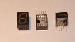 7 Segment Led Anzeige Texas Instruments TIL 702 (4 Stück) - Bild 1 von 2
