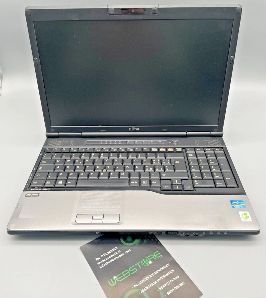 FUJITSU NOTEBOOK E752 i5-3230M 4GB RAM 128GB SSD 15,6" HD WINDOWS 10 GARANZIA - Immagine 1 di 4