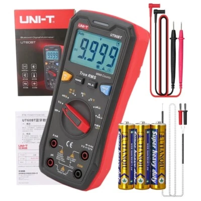 SMART Digitat Multimeter BLUETOOTH 9999 LIVE FUNKTION T-RMS NCV 1000V Temperatur - Bild 1 von 4