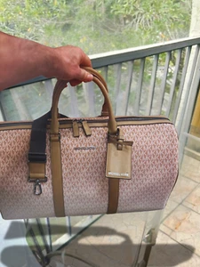 Michael Kors Cooper Men Carry-On Duffle Bag Weekender For Trip Travel Getaway MK - Picture 1 of 6