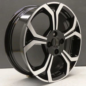 MG MG3 16" DIAMOND CUT BLACK ALLOY WHEEL RIM 10225691 GENUINE X1 - Picture 1 of 13