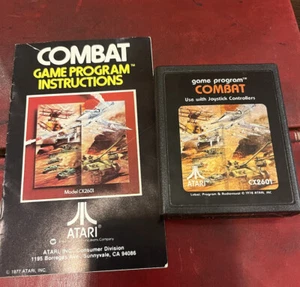 Combat CX-2601 (Atari 2600) Game And Manual Tested - Picture 1 of 4