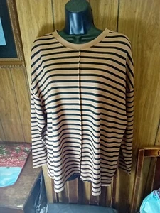 BEAUTIFUL FLATTERING STRETCHY PULLOVER SIZE 18 NEW WITHOUT TAGS - Picture 1 of 3