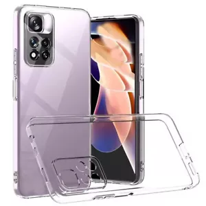 Stoßfeste Hülle für Xiaomi Redmi Note 13 12 12S 12T Pro Plus klare Softschalen - Bild 1 von 3