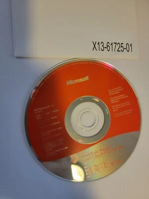 Microsoft IntelliType IntelliPoint Pro 6.1 Software CD Disc For Keyboard & Mouse - Image 1 of 2