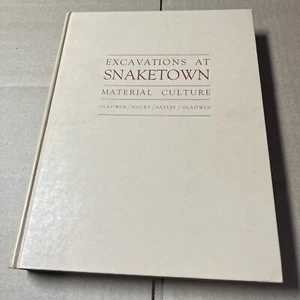 EXCAVATIONS AT SNAKETOWN Gila Pueblo Indian Archaeology Arizona Pottery - Bild 1 von 12