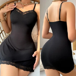 Women's Sexy-Lingerie Babydoll Sleepwear Underwear Lace Dress Nightwear US - Picture 1 of 21