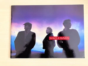 Simple Minds _ Street Fighting Years _ Libro Tour Book _ 1989 UK RARO - Imagen 1 de 2