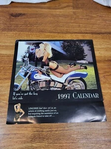 Vintage 1997 Lingerie Calender Sexy - Picture 1 of 2