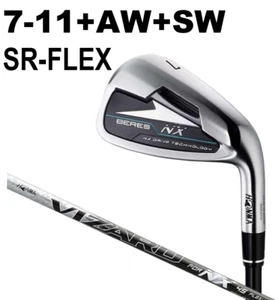 HONMA BERES NX IRON #7-SW (7CLUBS) SET VIZARD STIFF-REGULAR FLEX GRAPHITE SHAFT - Picture 1 of 10