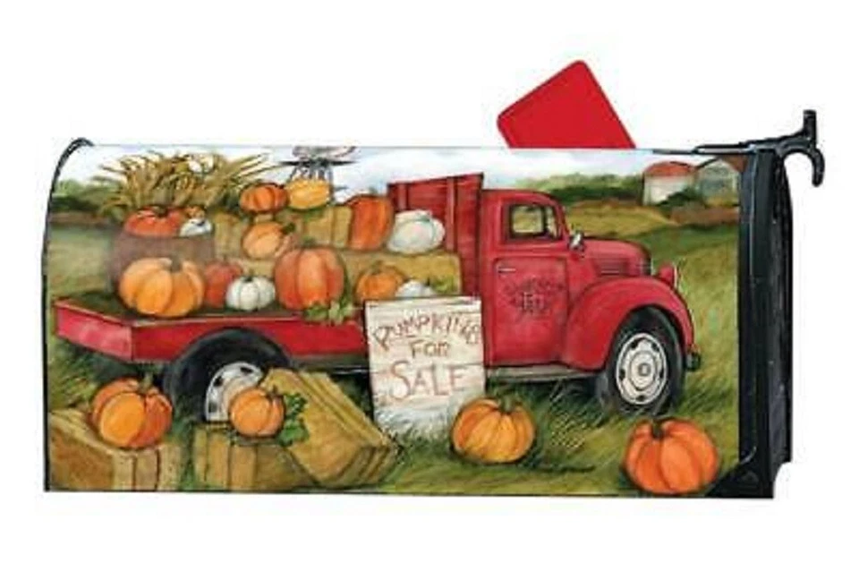MailWraps - Oversized Mailbox Cover - Pumpkins for Sale - Image 1 of 1