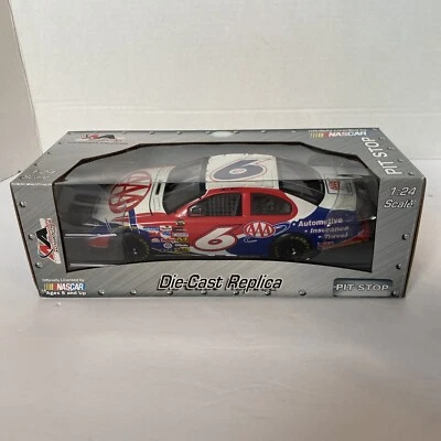 NIB MARK MARTIN #6 AAA NASCAR STOCK CAR 1/24 MOTORSPORTS AUTHENTICS FORD FUSION - Image 1 of 4