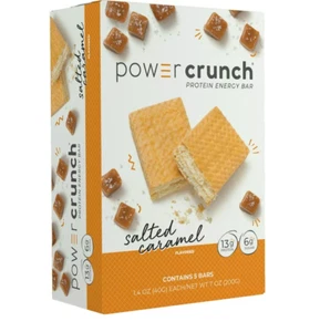 Power Crunch ORIGINAL Protein Energy Bar Salted Caramel, 7 oz, 5 count - Picture 1 of 3