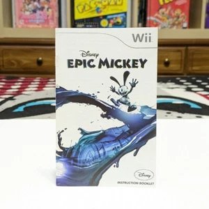 WII (2010) Manual ONLY • Disney Epic Mickey Nintendo Wii - Bild 1 von 1