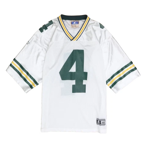 Vintage Green Bay Packers Brett Favre Starter Football Jersey Size Large 48 NFL Cover