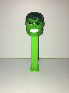 Dispensador Pez Hulk Big Head Marvel 1999 vástago verde con pies - Imagen 1 de 4