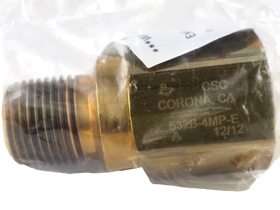 SEALED Circle Seal Controls 532B-4MP-35 Pressure Relief Valve, 1/2", 532B4MP35 - Image 1 of 4