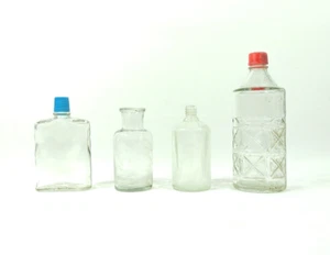 Empty Bottles With Soviet Perfume Colognes Collectible Glass Vintage USSR Old - Picture 1 of 15