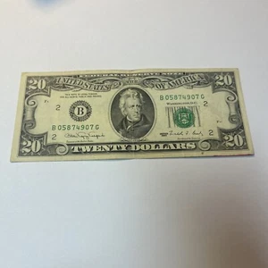 20 Dollar Bill Vintage Series 1990 - Picture 1 of 2