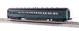 BROADWAY LIMITED 6534 N SCALE 2-pack A MEC 80' Passenger Coach GREEN & GOLD - Picture 1 of 1