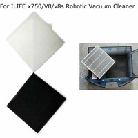 For ILIFE x750/V8/v8s Robotic Vacuum Cleaner HEPA filters Parts Accessories
