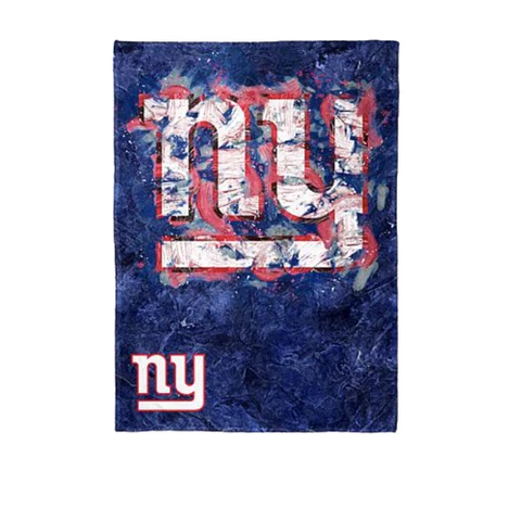New York Giants Official NFL Northwest Touch Micro Raschel Throw Blanket 66 x 90 Cover