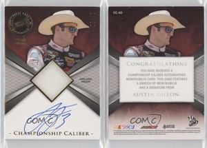 2015 Press Pass Championship Caliber Memorabilia /50 Austin Dillon #CC-AD Auto