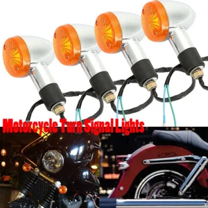 Luces de señal de giro de motocicleta 4 piezas para Suzuki Intruder VL800 VL1500 VS1400 VS800 - Imagen 1 de 10