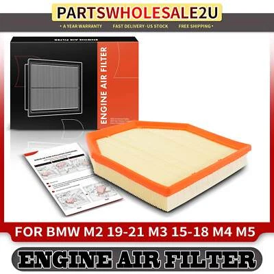 Filtro de aire motor izquierdo bmw m2 2019-2021 m3 2015-2018 m5 2012-2016 3,0 l 4,4 l Foto 1 de 4