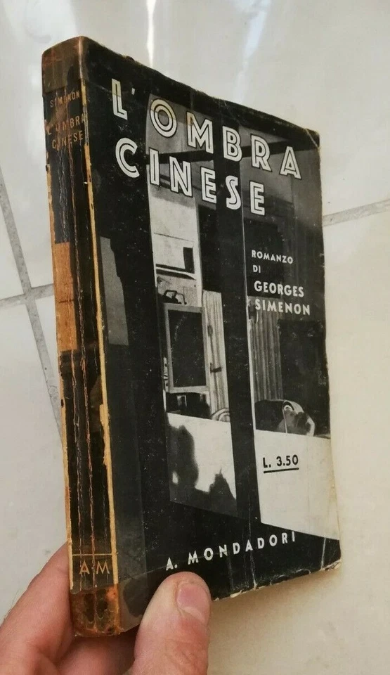 NERI MONDADORI N.1 L'OMBRA CINESE GEORGES SIMENON 1932 - Immagine 1 di 1
