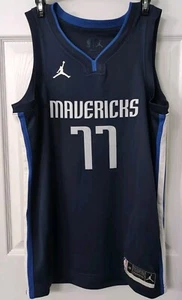 Jordan Brand Luka Doncic Dallas Maverick #77 Blue Jersey. NWOT Size 40 - Small - Picture 1 of 2