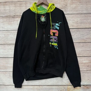 Felpa con cappuccio zip nera Nickelodeon Kids’ Choice Awards XXL grafica rara vintage 2013 - Foto 1 di 10