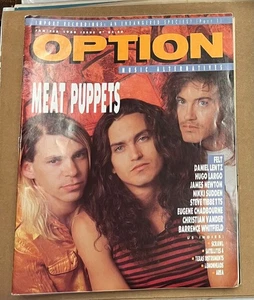 OPTION Magazine '88; MEAT PUPPETS on Cover - Felt ,Hugo Largo, Steve Tibbetts - Bild 1 von 1