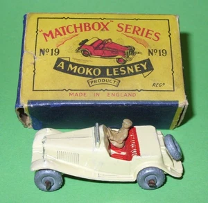 Matchbox Moko / 19a MG Midget TD in Type B Box - Picture 1 of 12
