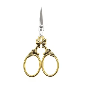 Craft Scissors for Felting & Embroidery Wizardi F07-M13-6-gold - Picture 1 of 3