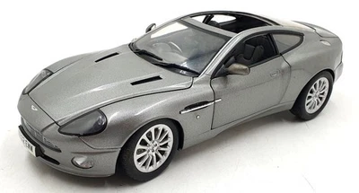 Beanstalk 1/18 Scale Diecast 14525F - Aston Martin V12 Vanquish - Met Grey - Image 1 of 4